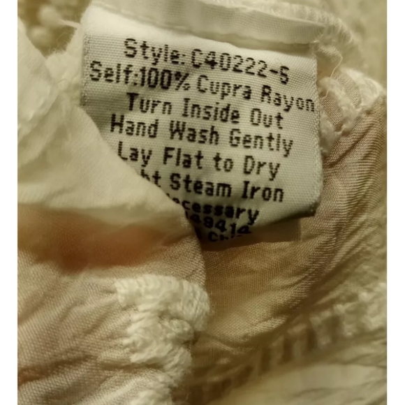 Johnny Was Palm Georgia Cover-up O/S - Picture 4 of 7